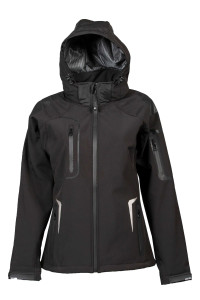 Oferta Chaqueta de trabajo soft shell artic lady negra suave
