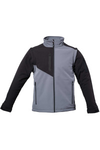 Oferta Chaqueta de trabajo soft shell canazei gris pesado