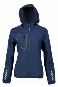Oferta Chaqueta de trabajo soft shell garmisch lady azul marino