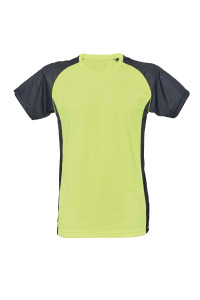 Offerta T-shirt montevideo man yellow fluo t-shi da lavoro