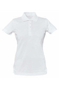 Vendita online Polo wimbledon lady white polo da lavoro a prezzi economici