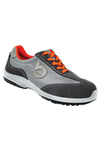 Oferta zapatos de trabajo bxwork s1p gris y naranja