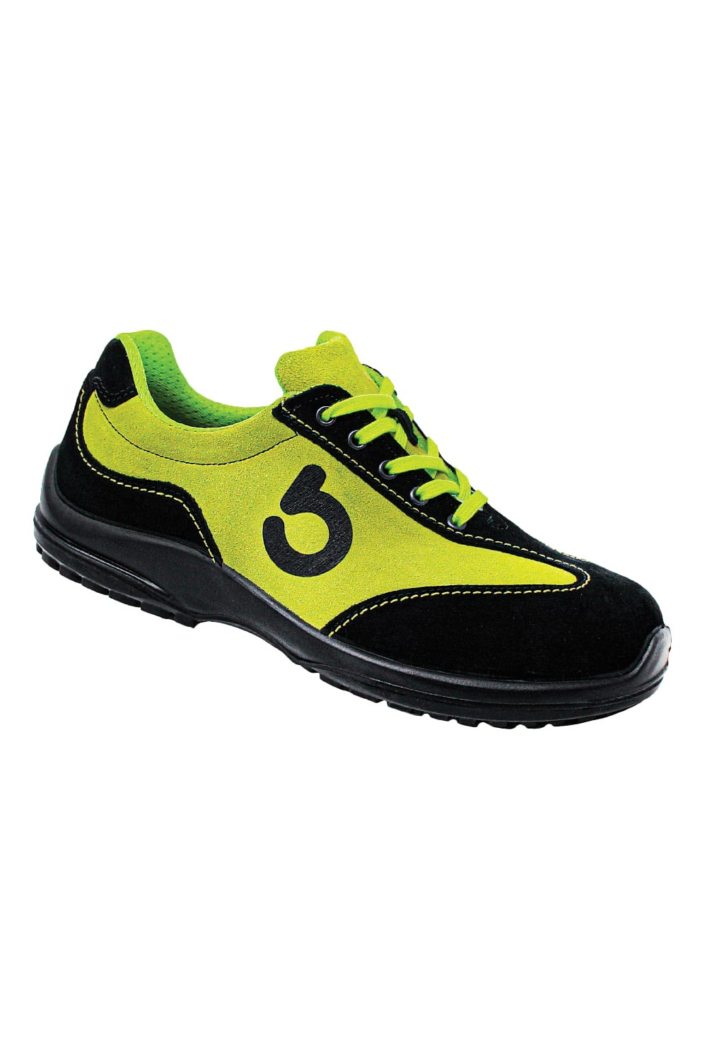 Oferta Zapatos de trabajo bxwork verdes y negros.