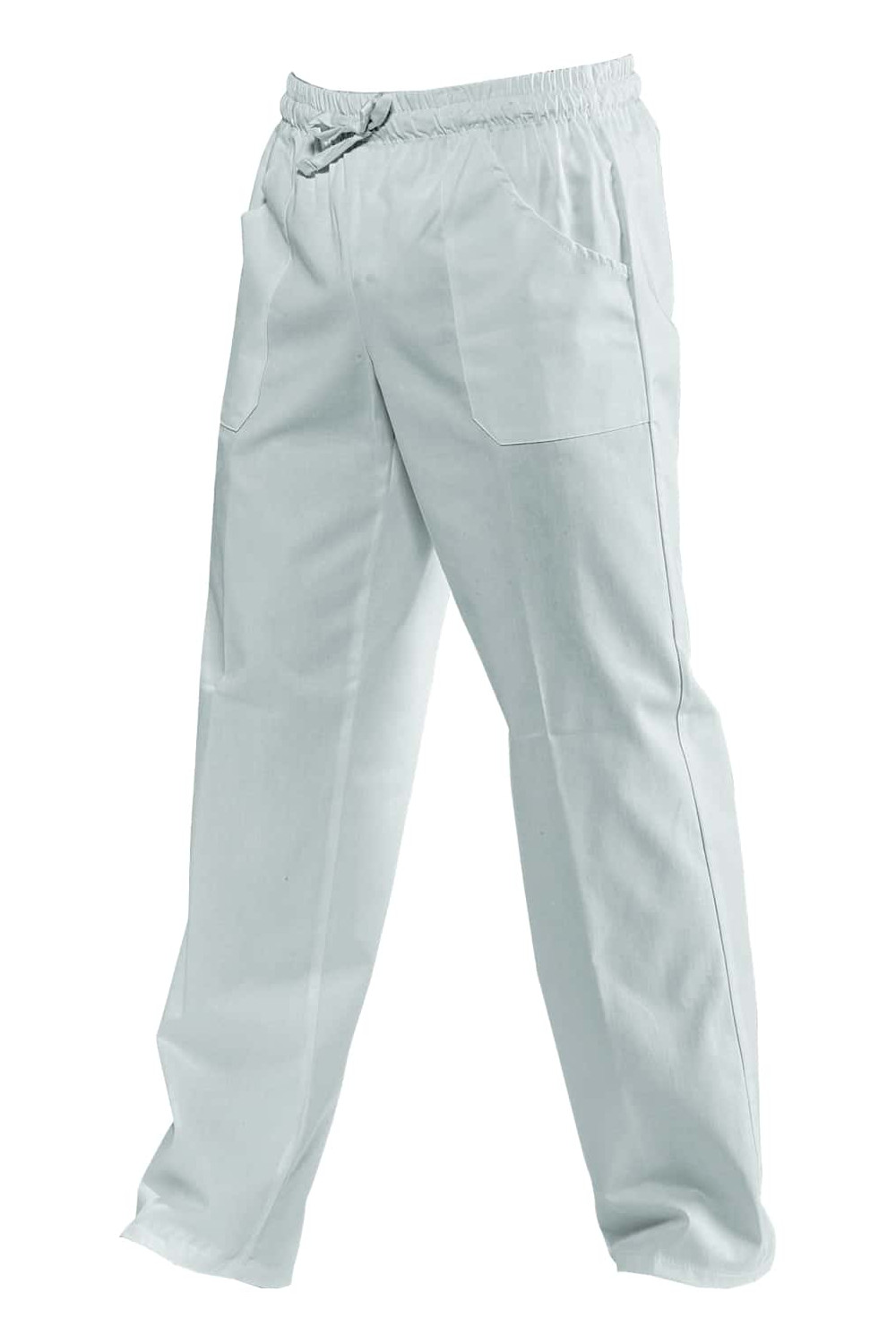 Offre Pantalon de docteur blanc unisexe  pas cher