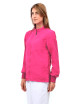 Casacca Next Unisex-Rosa NO STIRO Quick Medizinische Uniform