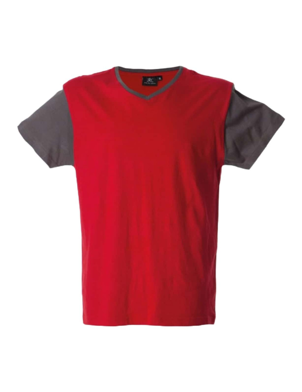 Offer Two-tone Cotton Work T-Shirt