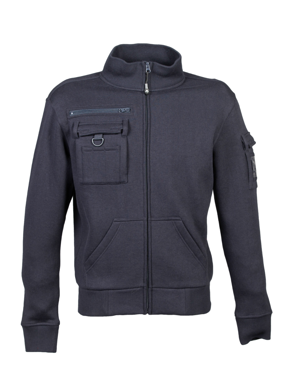 Vendita Felpa da lavoro con zip lunga online in offerta