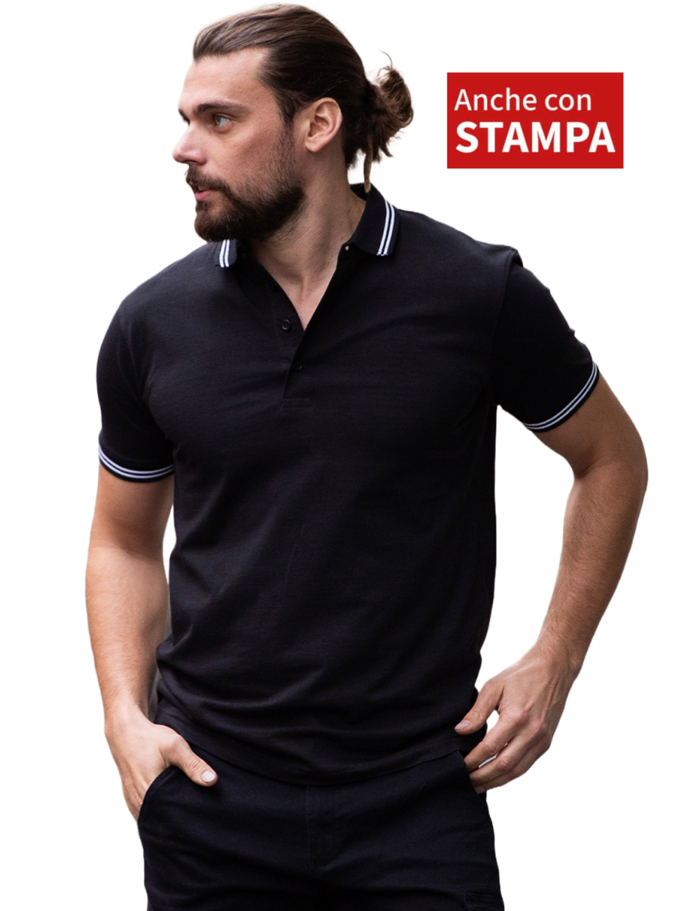 Venta online de polo de trabajo de media manga a precios económicos