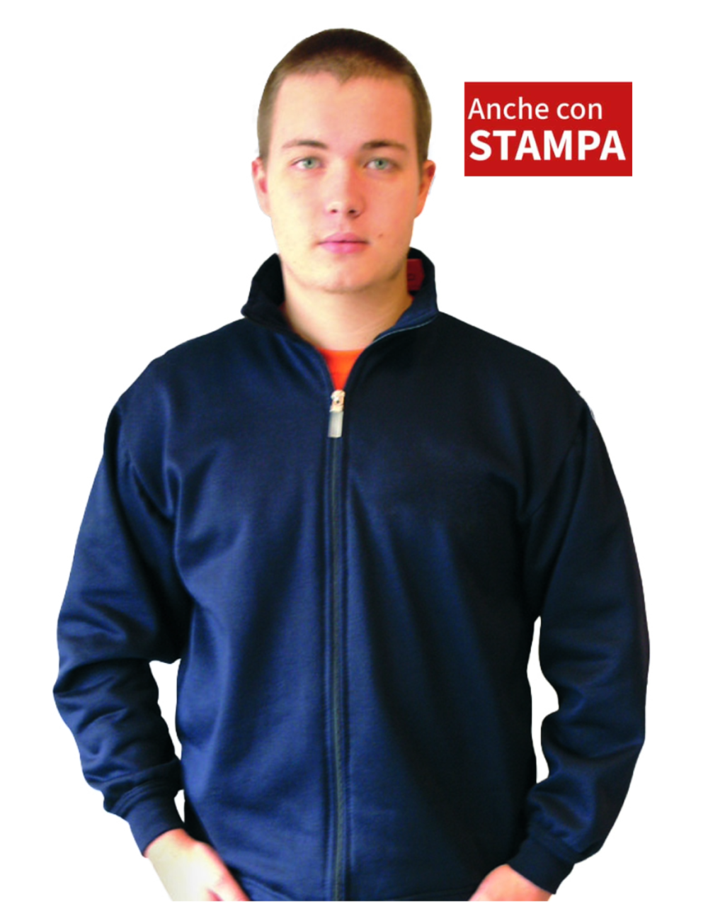 Vente de Sweat-shirt de travail  avec long zip en ligne