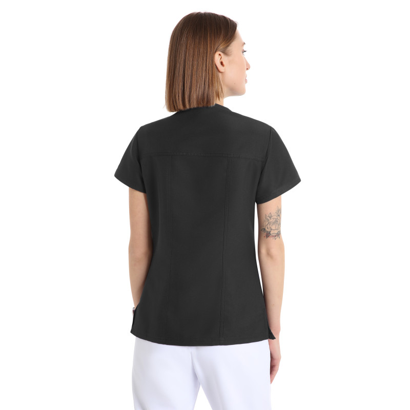 Casacca Power donna Black NO STIRO Quick Medical Uniform