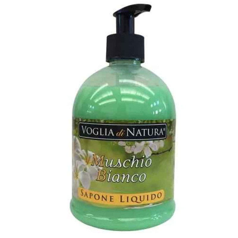 Venta online de jabón líquido de almizcle blanco 500 ml para el trabajo a precios económicos