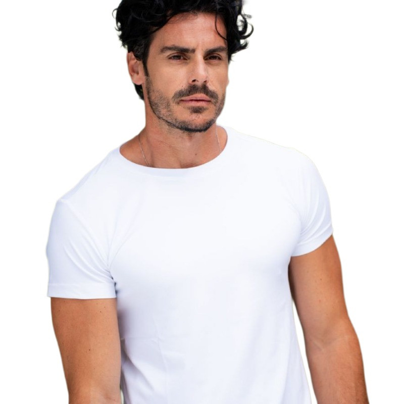 Oferta camiseta los angeles hombre marino camiseta de trabajo