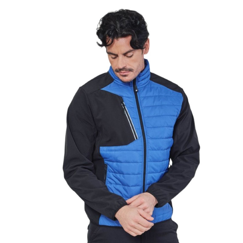 Oferta Chaqueta de trabajo soft shell heidelberg hombre azul marino