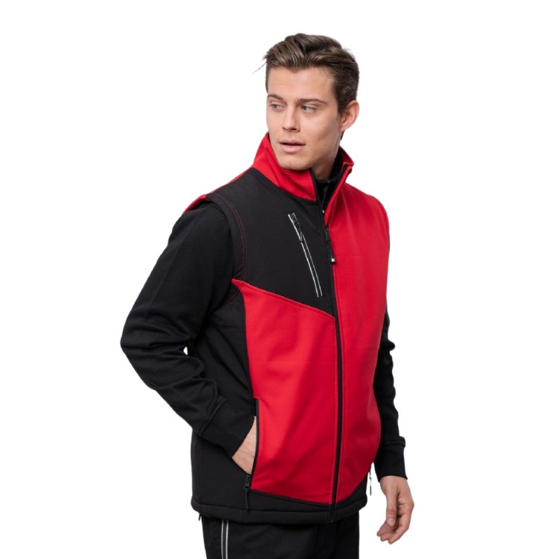 Oferta Chaleco de trabajo soft shell monterosa azul marino pesado