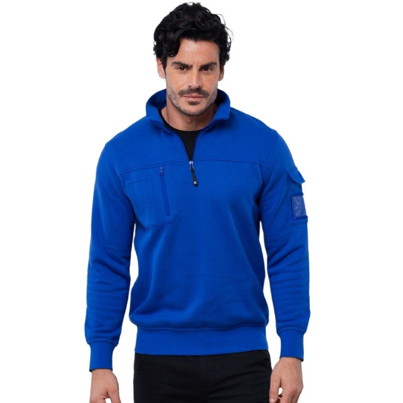 Rebajas Sudaderas sudadera hong kong azul marino online en oferta