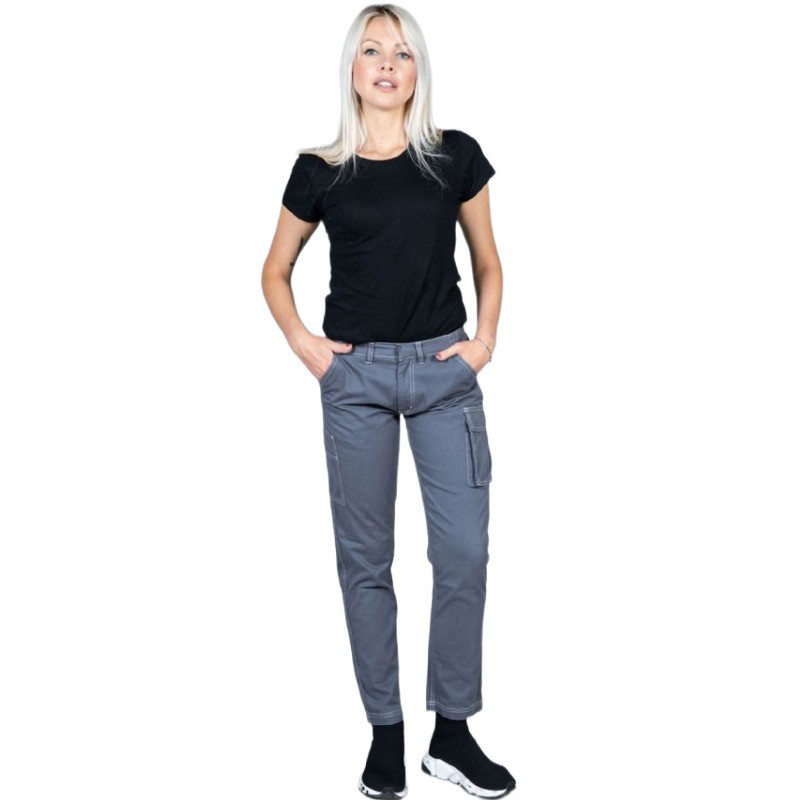 Oferta Pantalón de trabajo Vigo stretch lady negro al precio más bajo