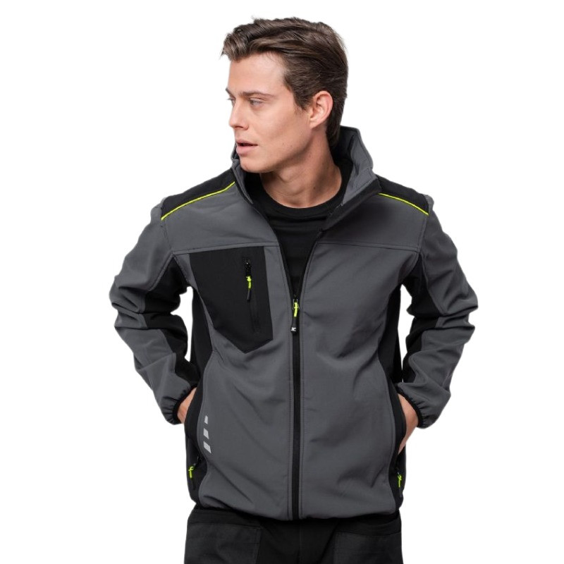 Oferta Chaqueta softshell de trabajo azul marino Sion Soft shell