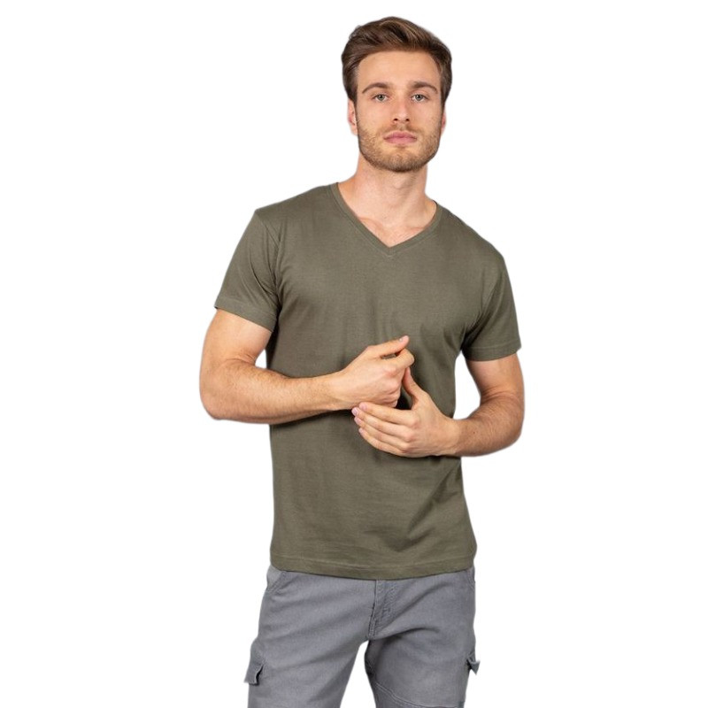 Oferta camiseta venezuela hombre camiseta trabajo azul marino