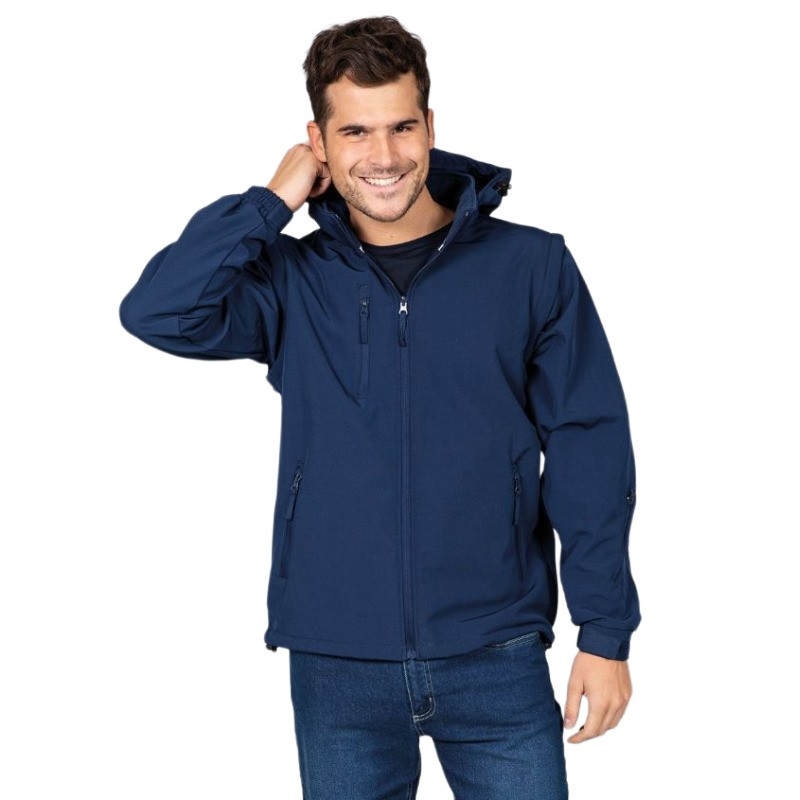 Offerta Soft shell brunico navy soft shell da lavoro
