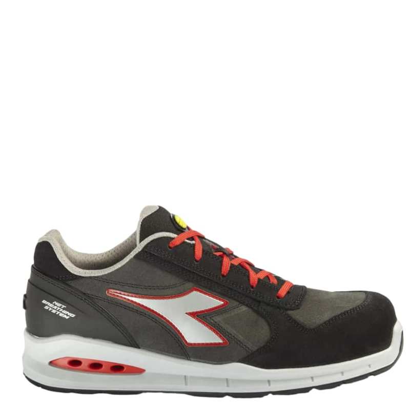 Oferta Zapatos de trabajo bajos diadora s3 src rojos