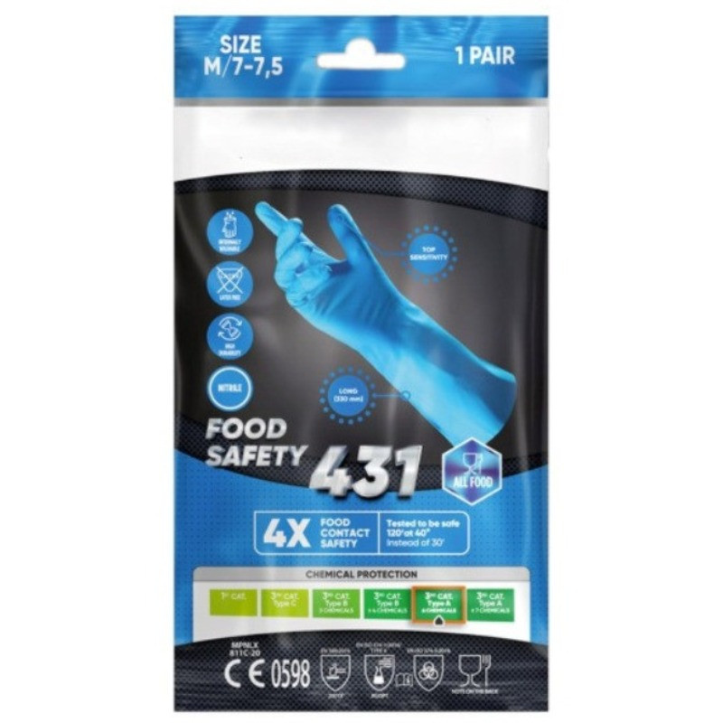 Offre Gants de travail léger en nitrile pas cher