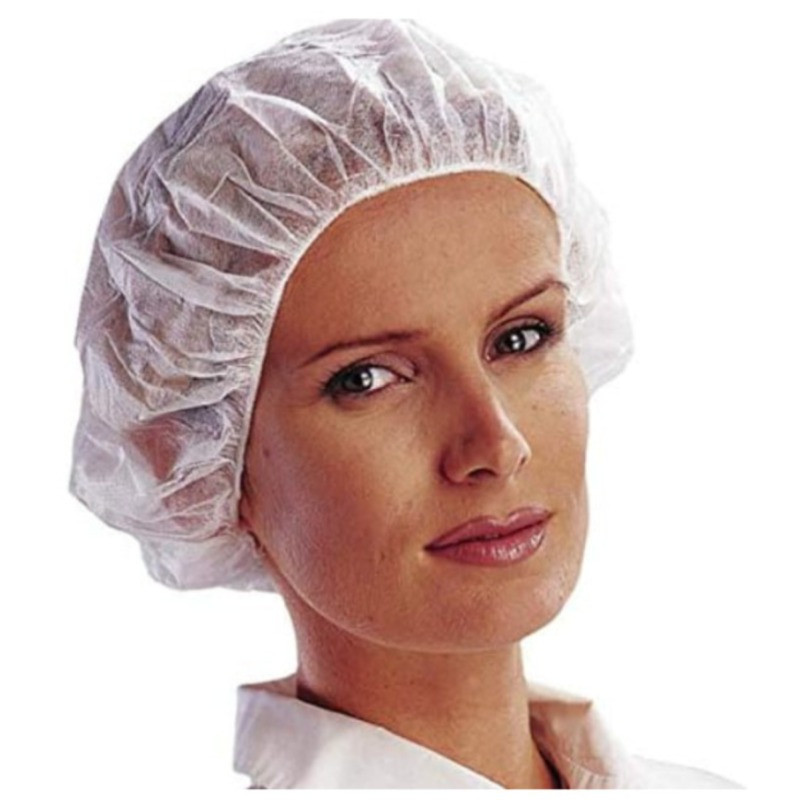 Vendita Cuffia da lavoro monouso bianca online in offerta