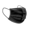 Offer 3-layer black surgical mask for work at the lowest price