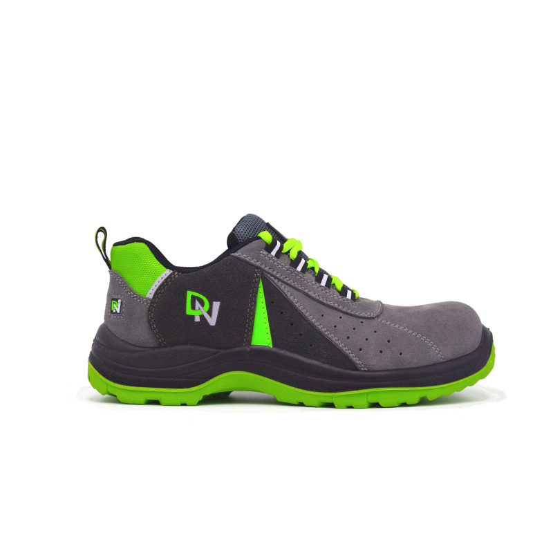 SCARPE ANTINFORTUNISTICHE LEGGERE GREEN NEON S1PL SR FO