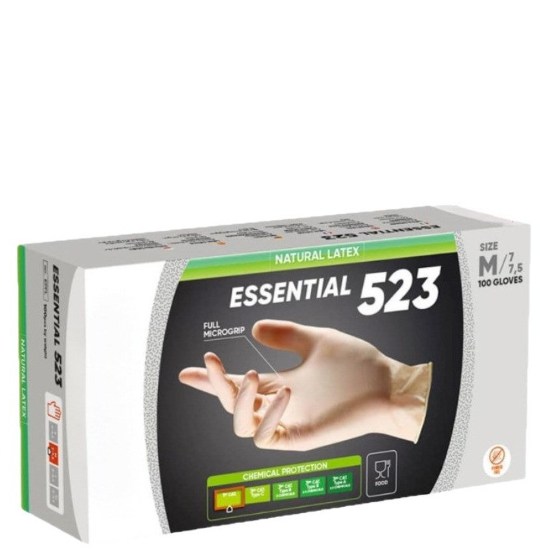 Offre Gants de travail en latex sans poudre. pas cher