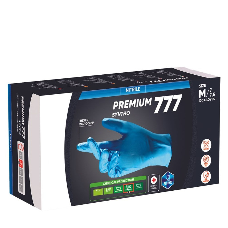 Offre Gants de travail en nitrile pas cher