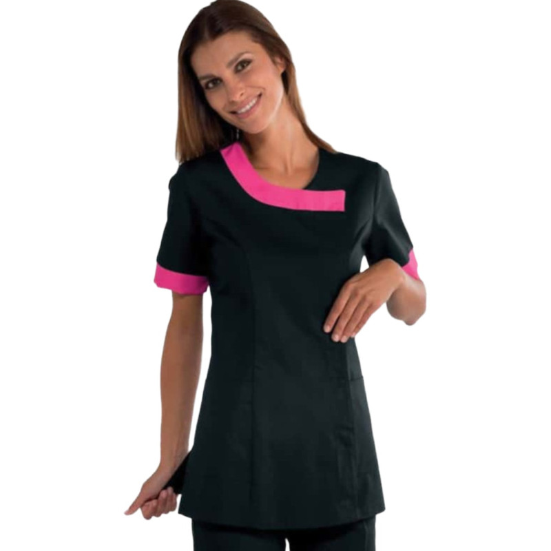 Veste de travail noir/fuchsia au meilleur prix