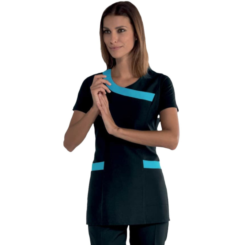 Chaqueta negra y azul en oferta a la venta online