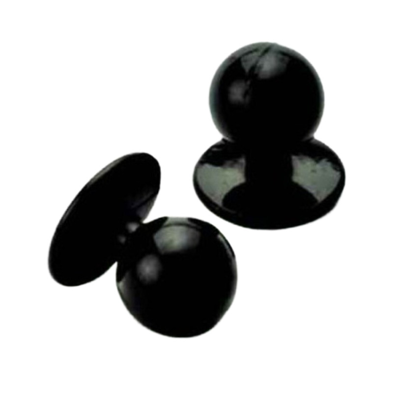 Online sale Pack of 10 black replacement buttons at low and affordable prices