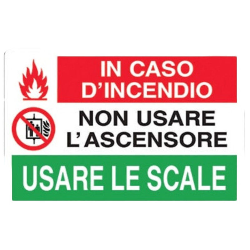 Fire safety sign use ladders on offer for sale online