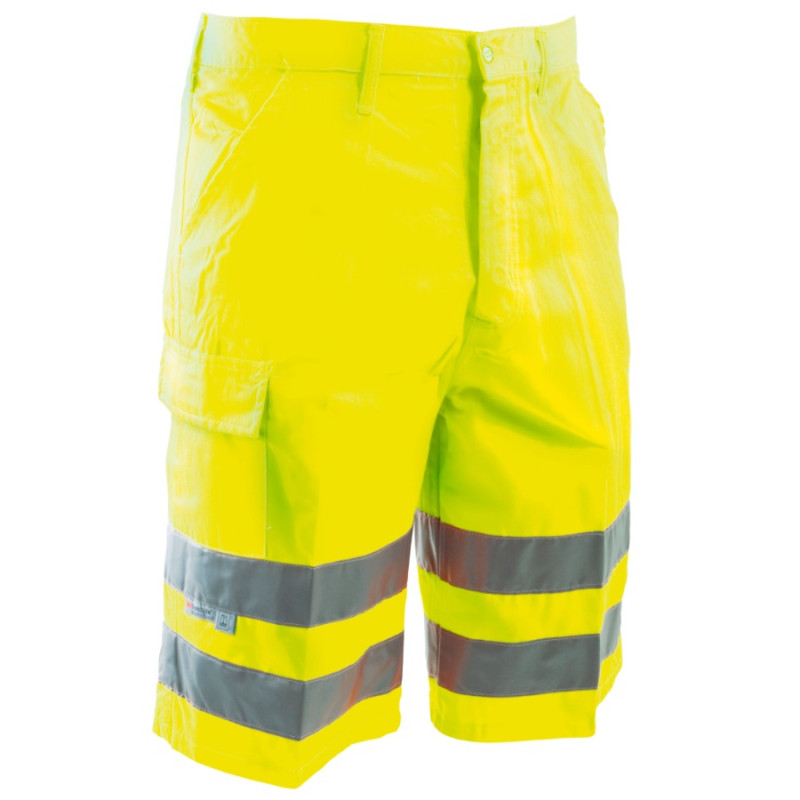 Bermuda altra visibilità giallo in offerta in vendita online