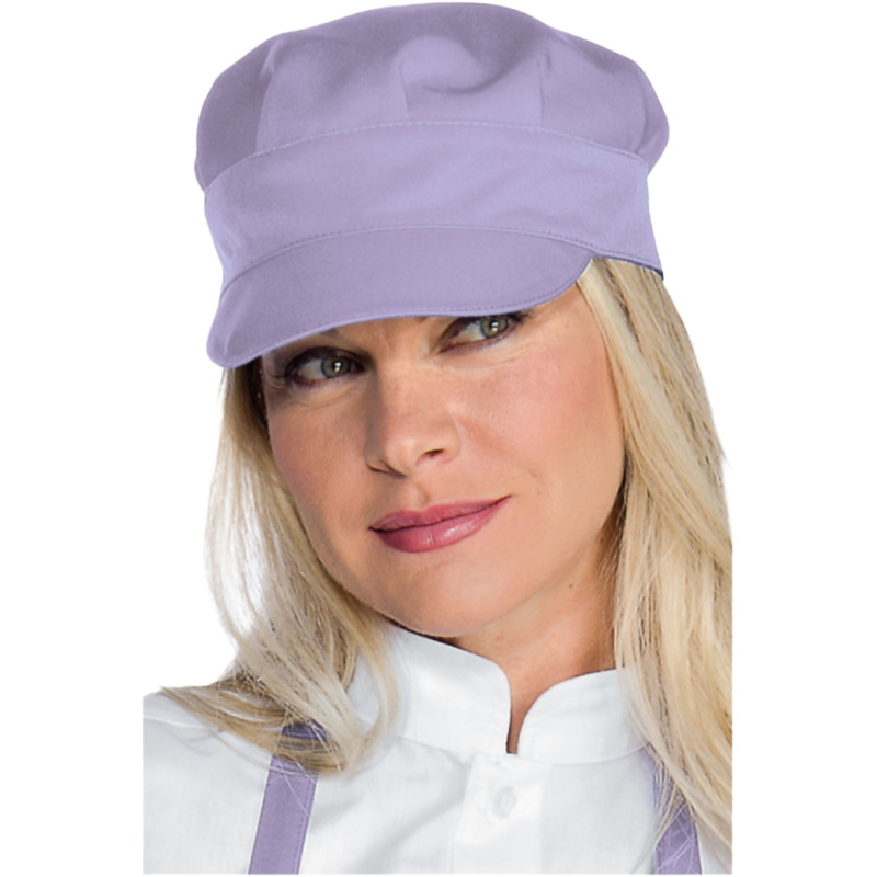 Casquette de travail  lilas au meilleur prix