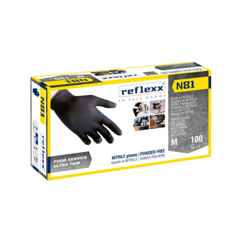Offer Black Nitrile Work Glove at the lowest price