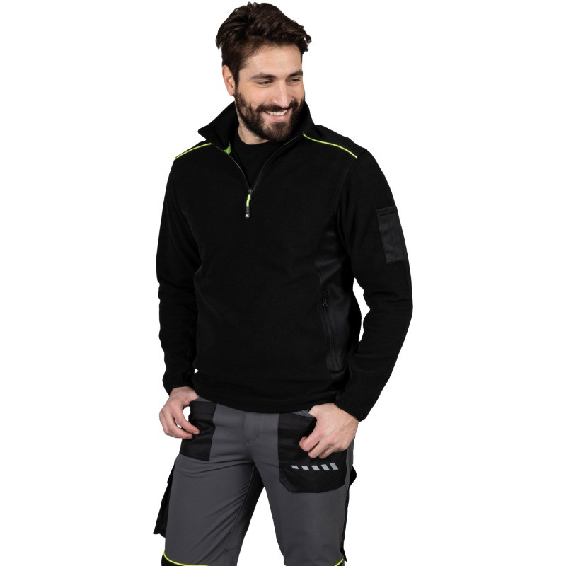 Oferta Polar de trabajo media cremallera al precio más bajo