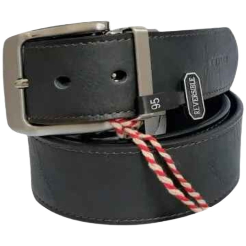 CEINTURE RÉVERSIBLE EN CUIR POUR HOMME