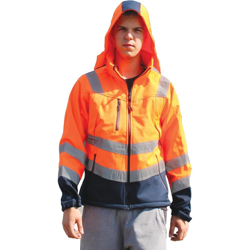 Offer Softshell with integrated hood for work