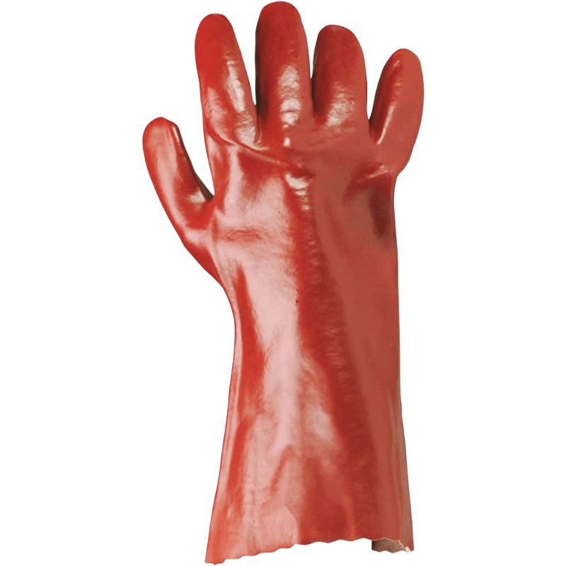 Bieten Sie PVC-Arbeitshandschuh 35 cm zum günstigsten Preis an