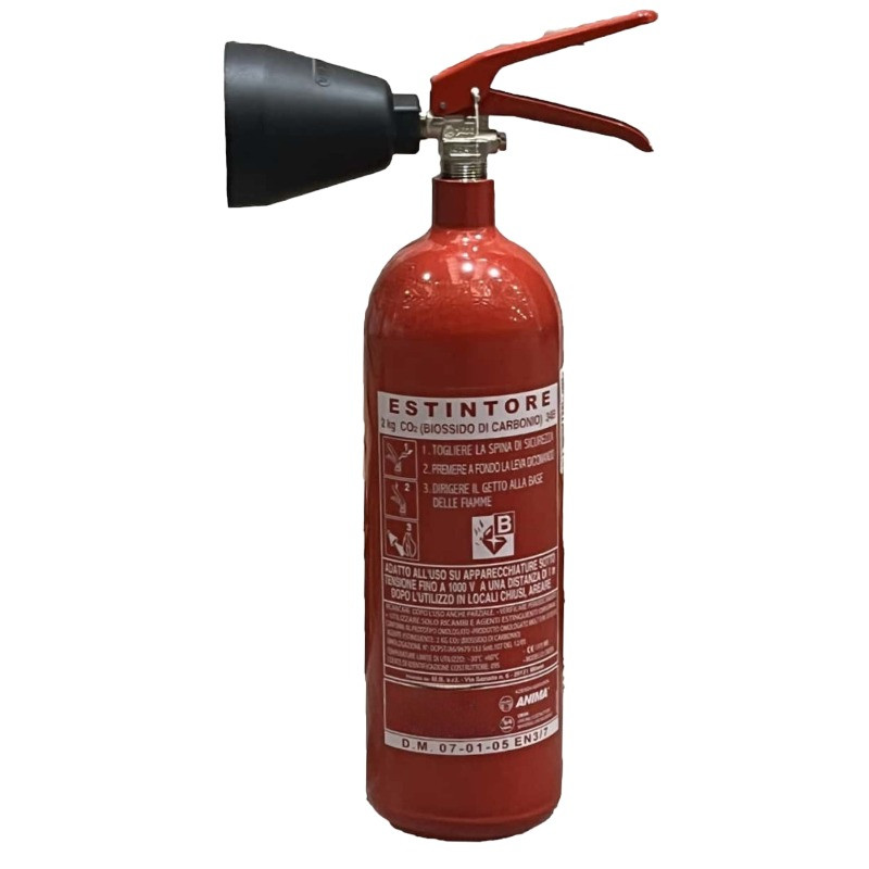 Sale Portable fire extinguisher co2 2 kg online on offer