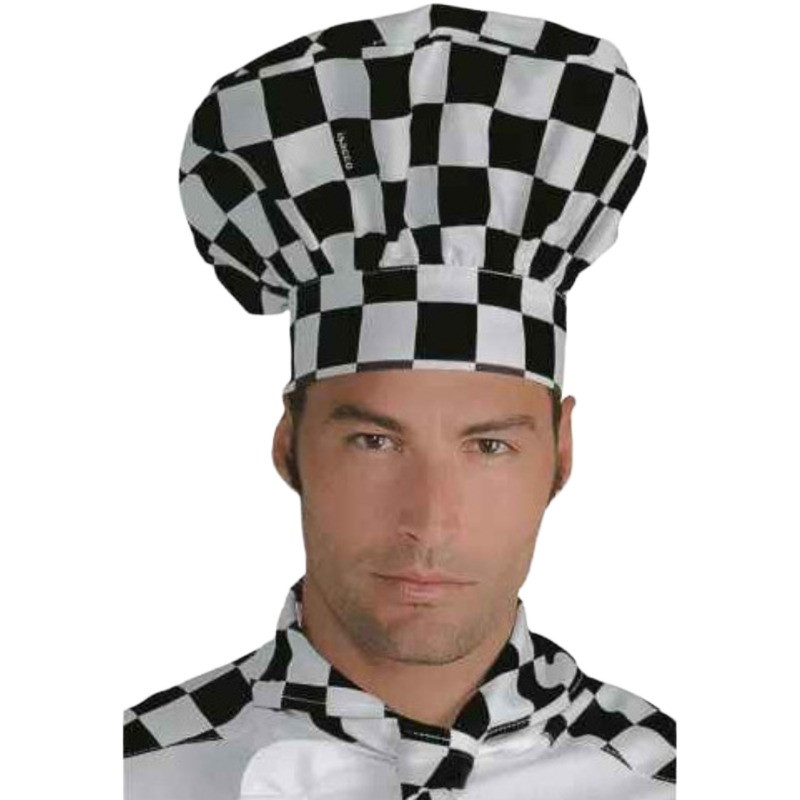 Chef Hat Checkered Work Hat On Sale Online