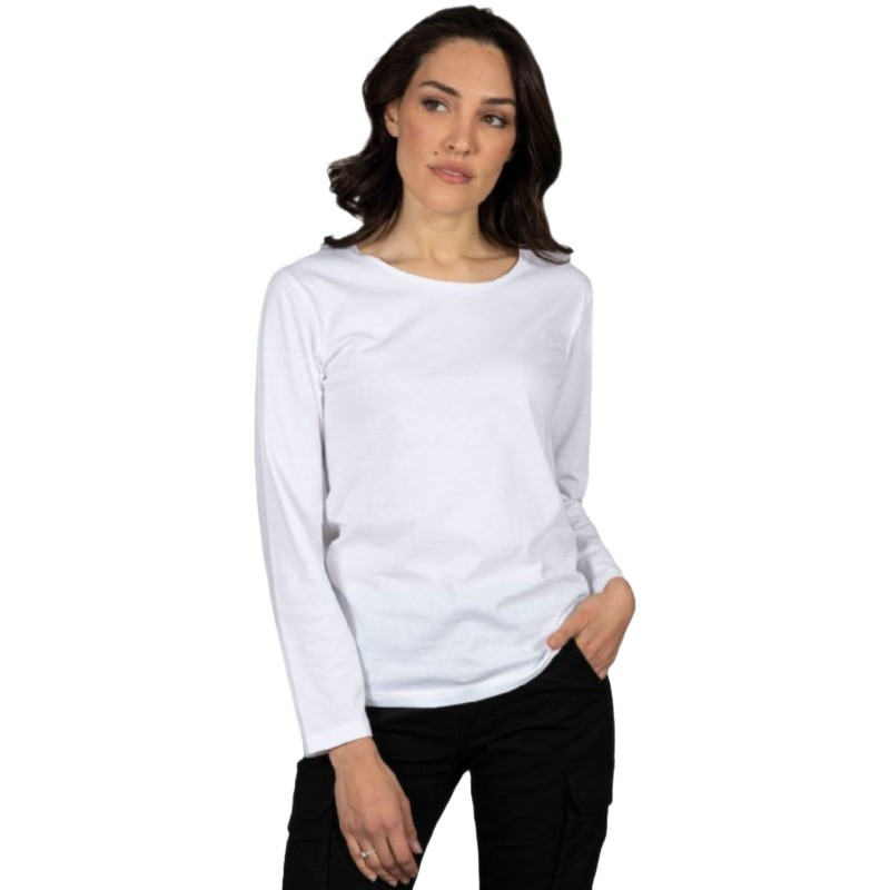 Jamaica Lady Long Sleeve Work T-Shirt Offer