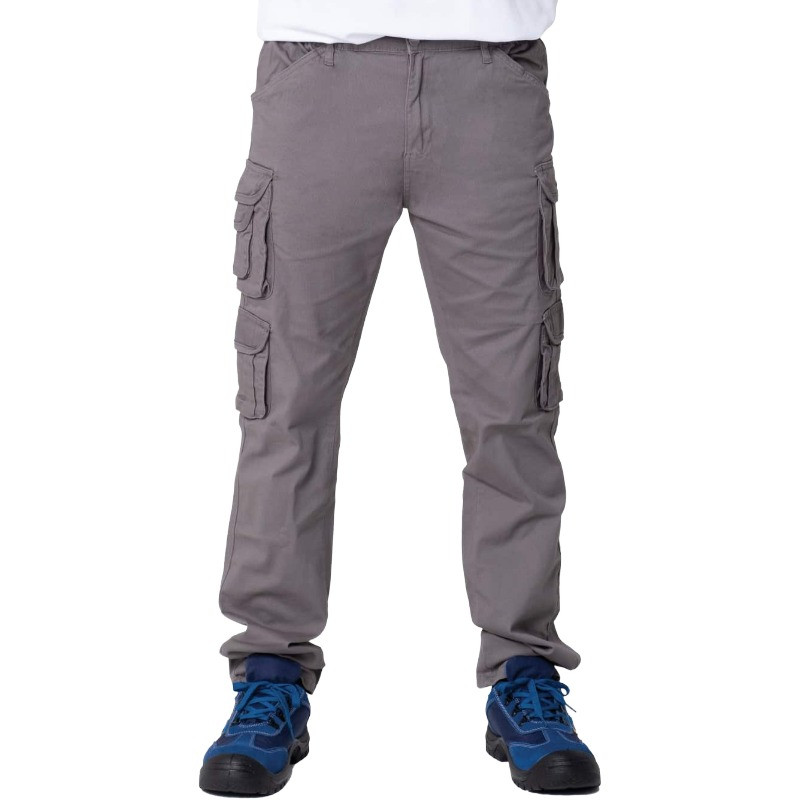 Offre Pantalon utilitaire gris bxwork  pas cher
