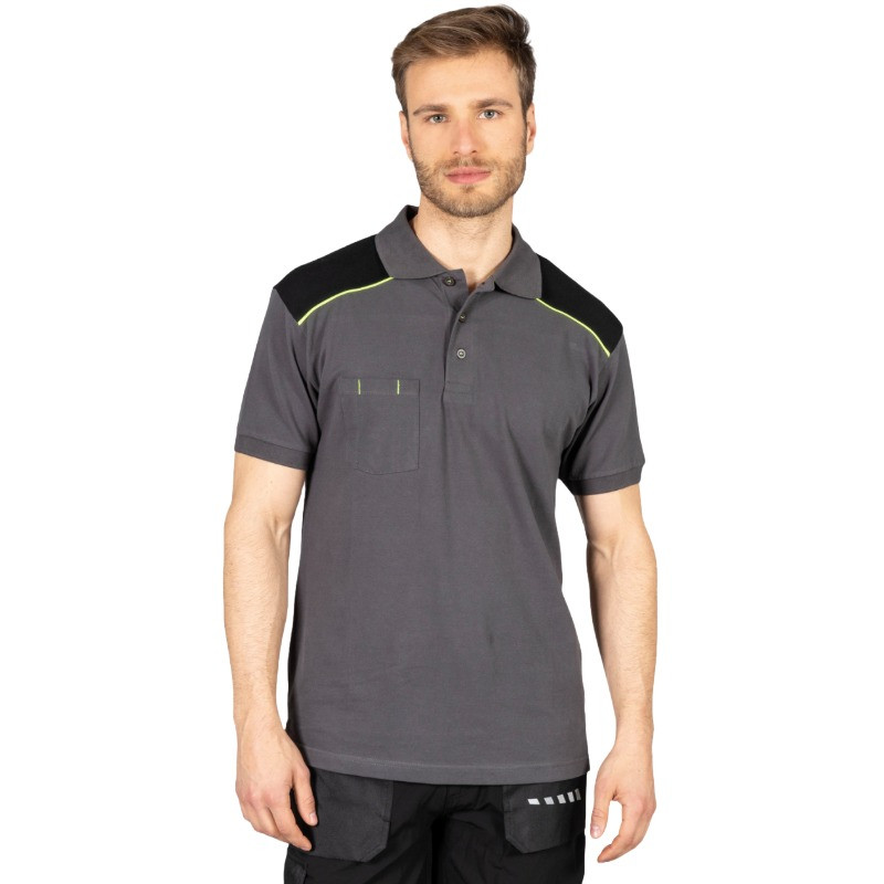 Online-Verkauf bordeauxroter Kurzarm-Poloshirts für die Arbeit zu günstigen Preisen