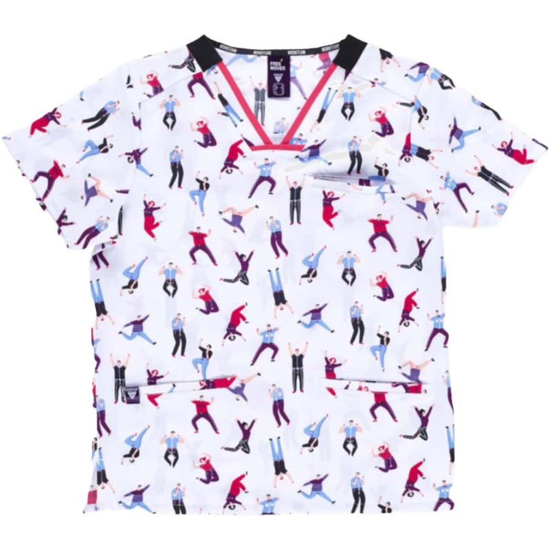 Offer Unisex Patterned Work Tunic