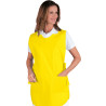 Yellow unisex sleeveless poncho