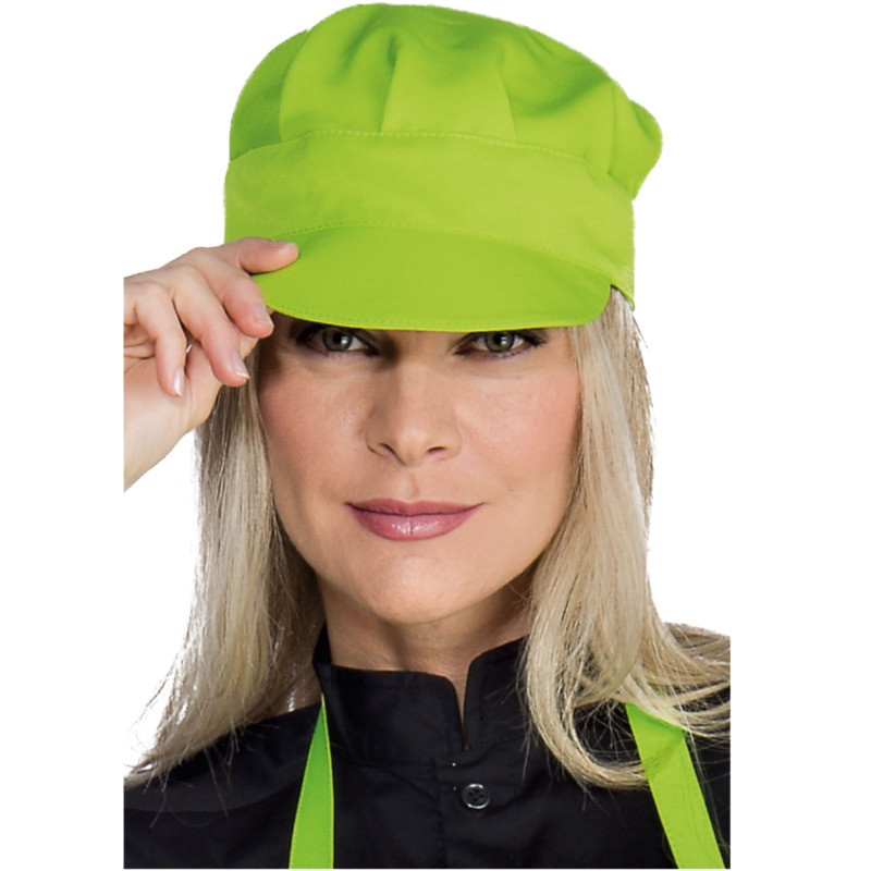 Casquette de travail vert pomme au meilleur prix