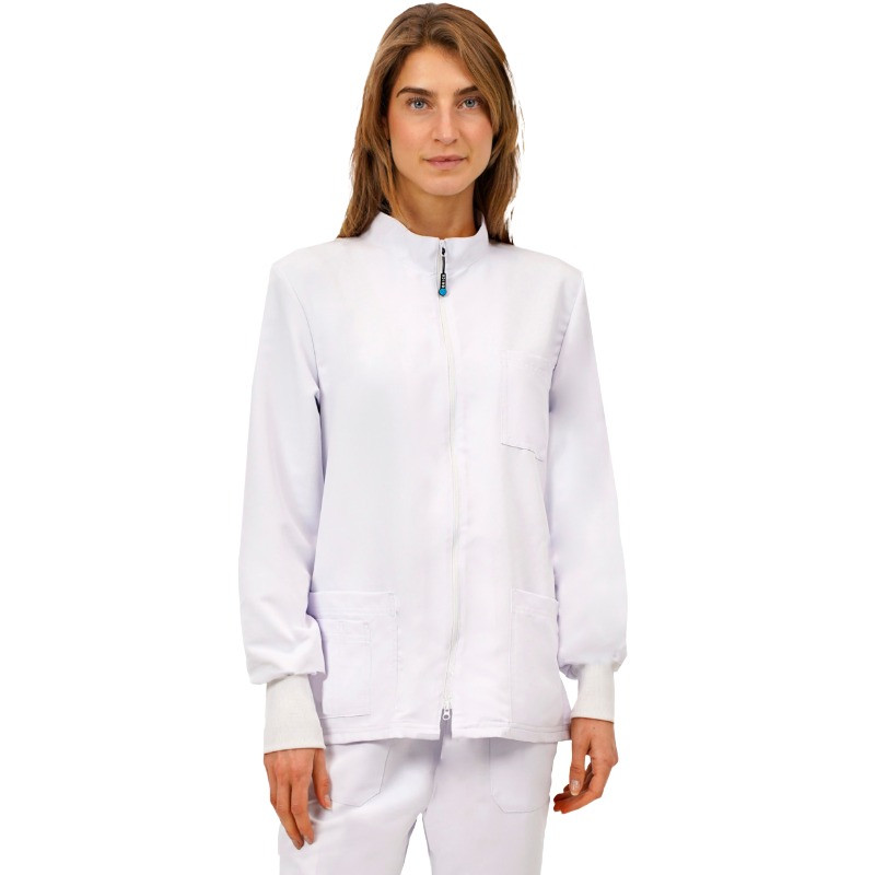 Casacca Next unisex White NO STIRO Quick Medical Uniform